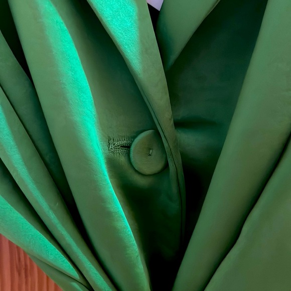 SOUVENIR. Bright Green Blazer. Size M. Runs Large! Made in Italy 🇮🇹 - Picture 8 of 16